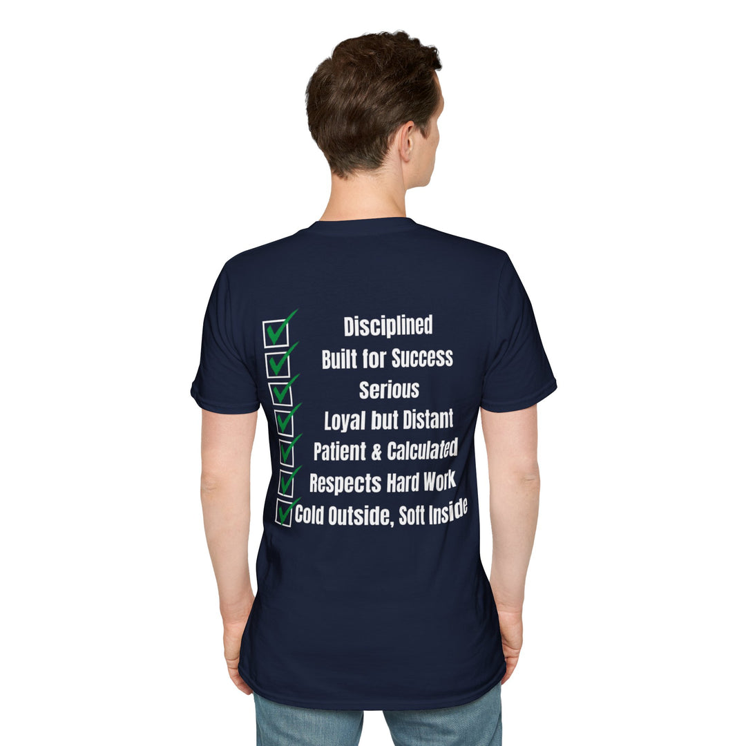 Capricorn Zodiac T-Shirt – Disciplined, Inspirational & Resilient