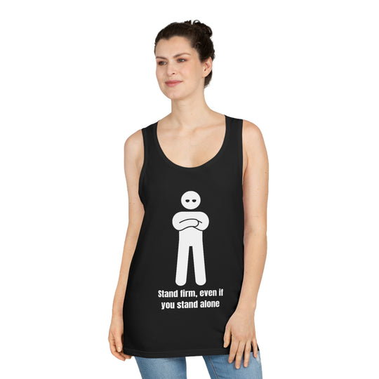 Stand Firm Tank Top – Kracht in eenzaamheid