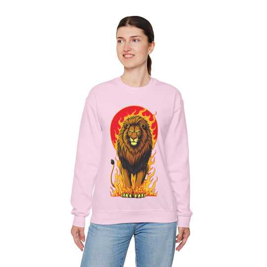 Leo Zodiac – Furchtloses und feuriges Sweatshirt