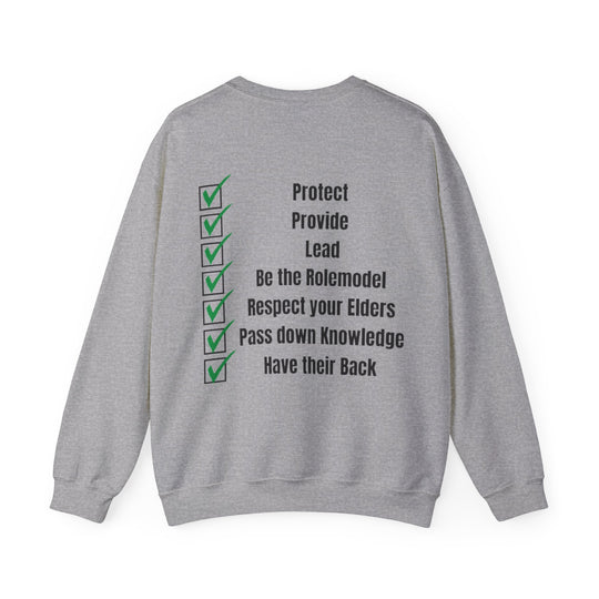 "A Real Man Protects His Own" – Men's  Sweatshirt