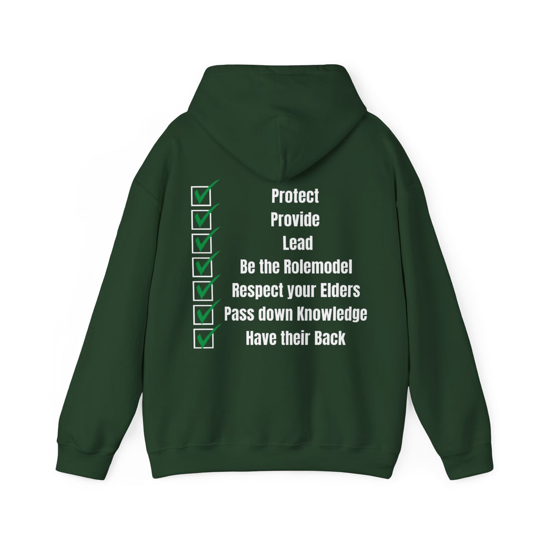 "A Real Man Protects His Own" – Men's Hoodie