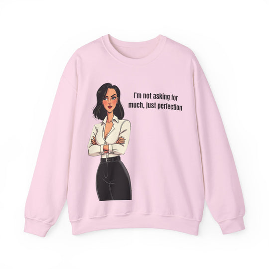 Nicht viel verlangen – Statement Sweatshirt