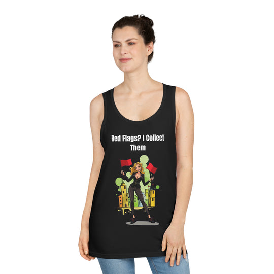 Red Flags? I Collect Them – Bold Women’s Tank Top