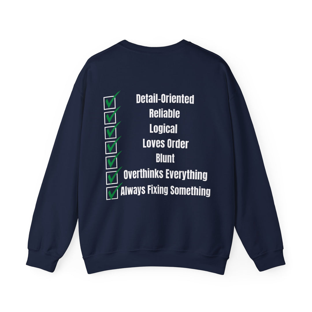 Maagd Zodiac – Doordachte, Elegante &amp; Perfectionistische Sweatshirt 