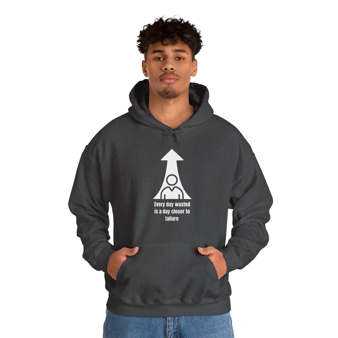 Every Day Wasted Hoodie – Progress Over Procrastination