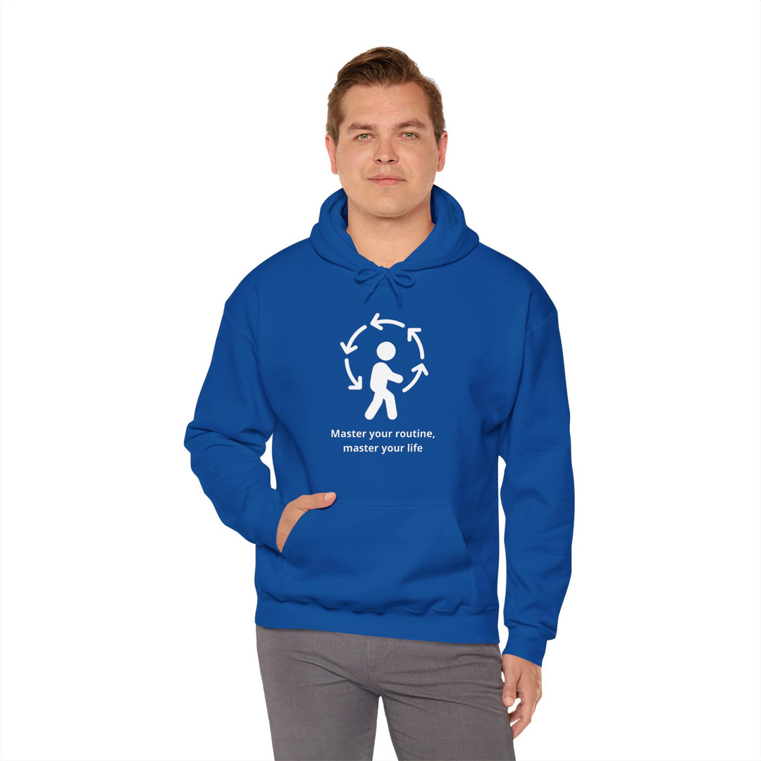 Beheers je routine, beheers je leven Hoodie – Beheers je dag