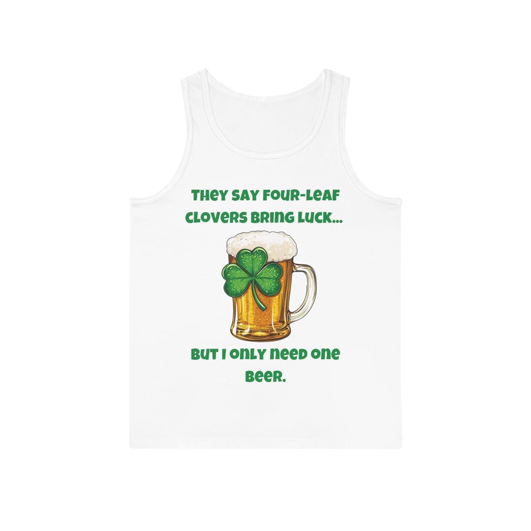 Lucky Beer Tank Top – St. Patrick's Day Plezier &amp; Feest