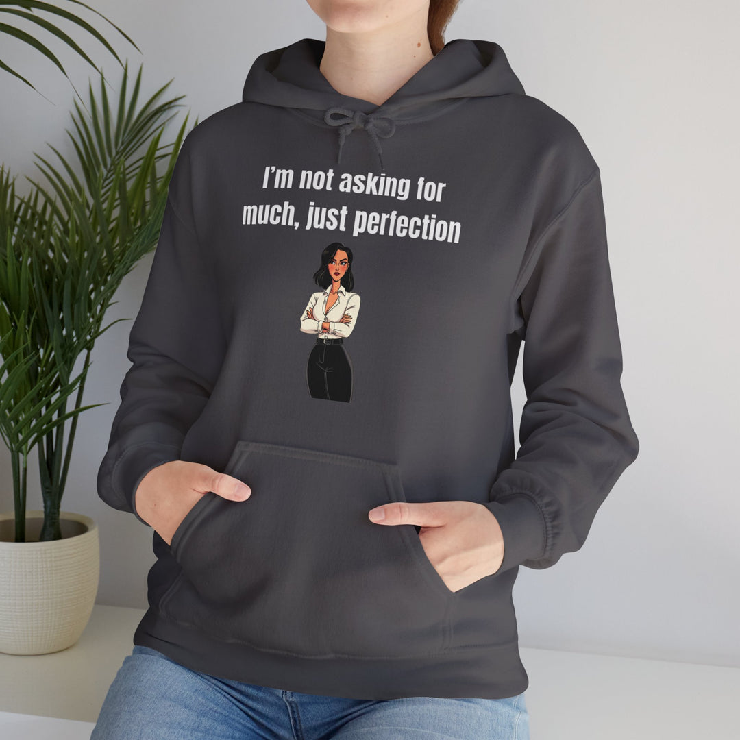 Nicht viel verlangen – Statement Hoodie