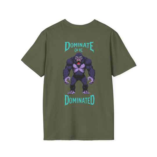 Domineer of word gedomineerd – Gorilla Power T-shirt