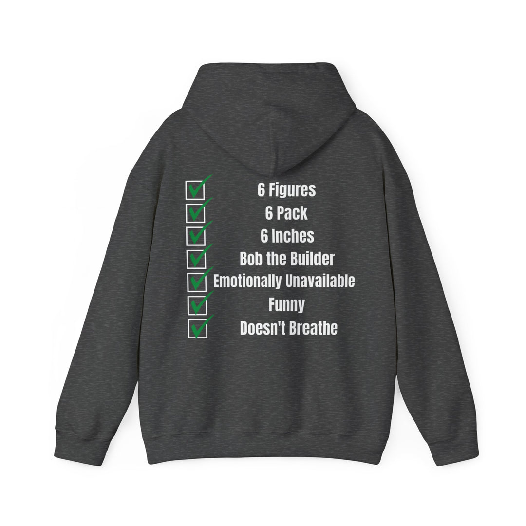 Niet veel vragen – Statement Hoodie