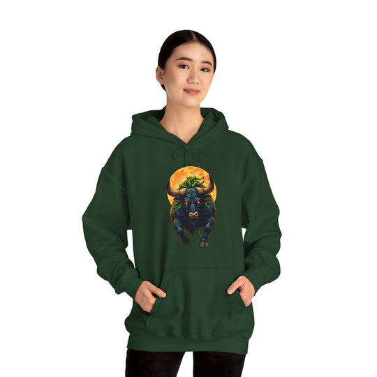 Stier Zodiac – Geaard, Sterk en Onwrikbaar Hoodie