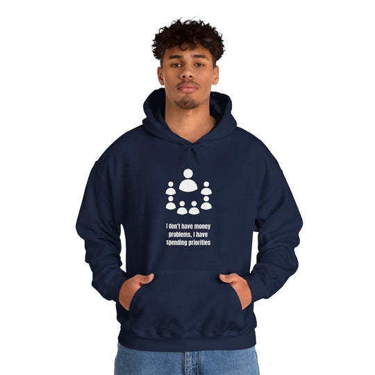 Spending Priorities Hoodie – Money Moves with a Twist