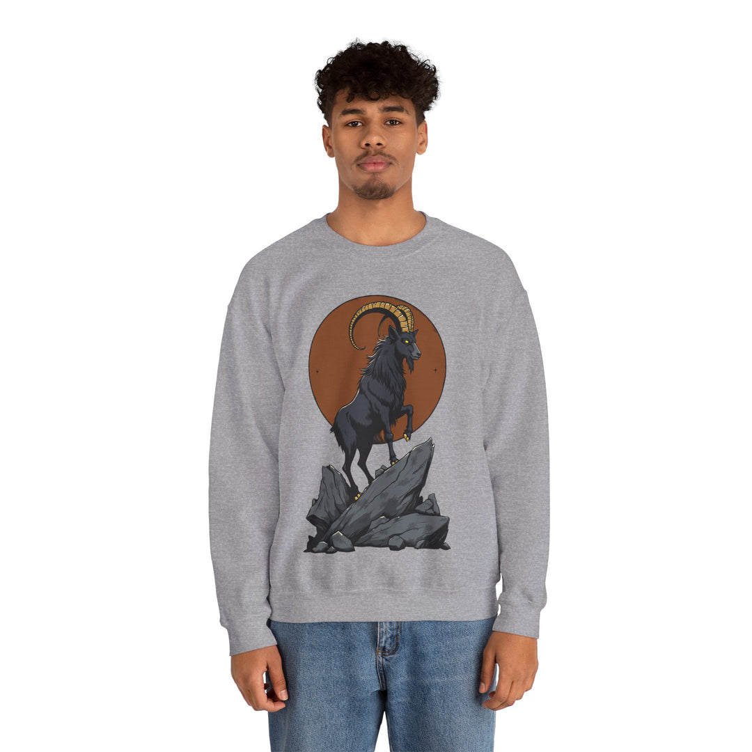 Sweatshirt mit Sternzeichen Steinbock – Ehrgeizig, entschlossen und belastbar