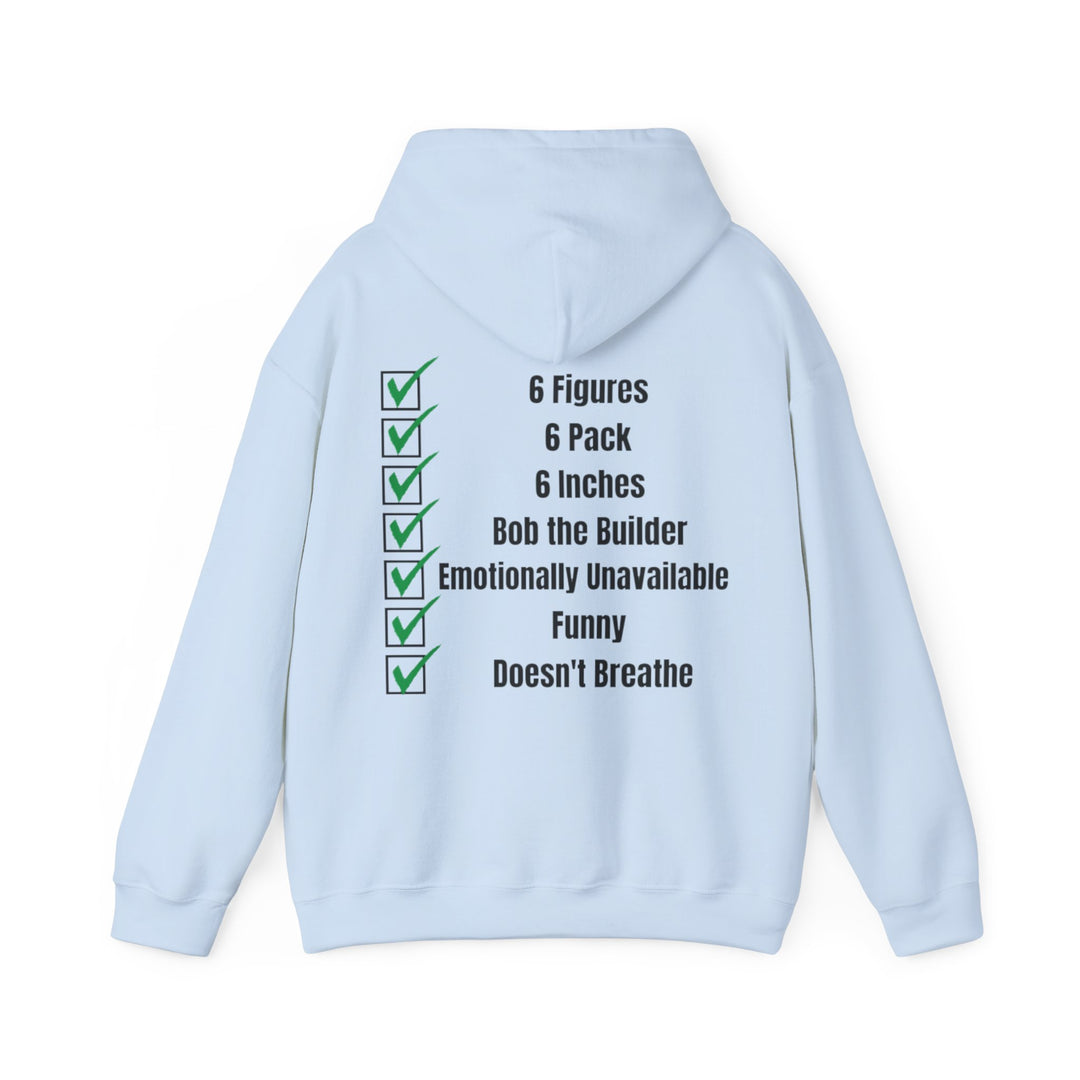 Niet veel vragen – Statement Hoodie