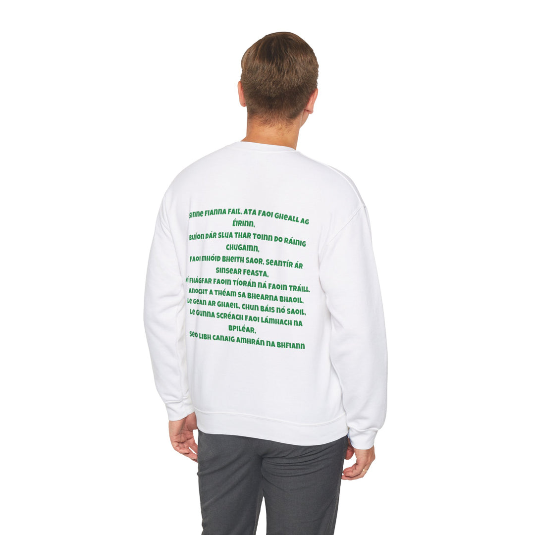 Irish Today, Hungover Tomorrow Sweatshirt – Omarm de St. Paddy's Spirit!