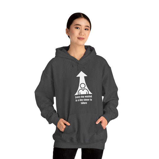 Every Day Wasted Hoodie – Progress Over Procrastination