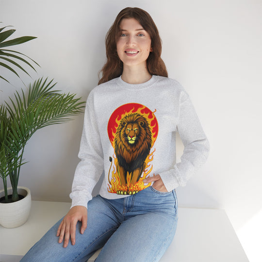 Leo Zodiac – Onverschrokken &amp; Vurig Sweatshirt 