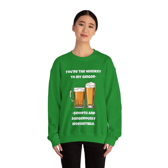 Whiskey &amp; Ginger Sweatshirt – Glad, gedurfd en onweerstaanbaar