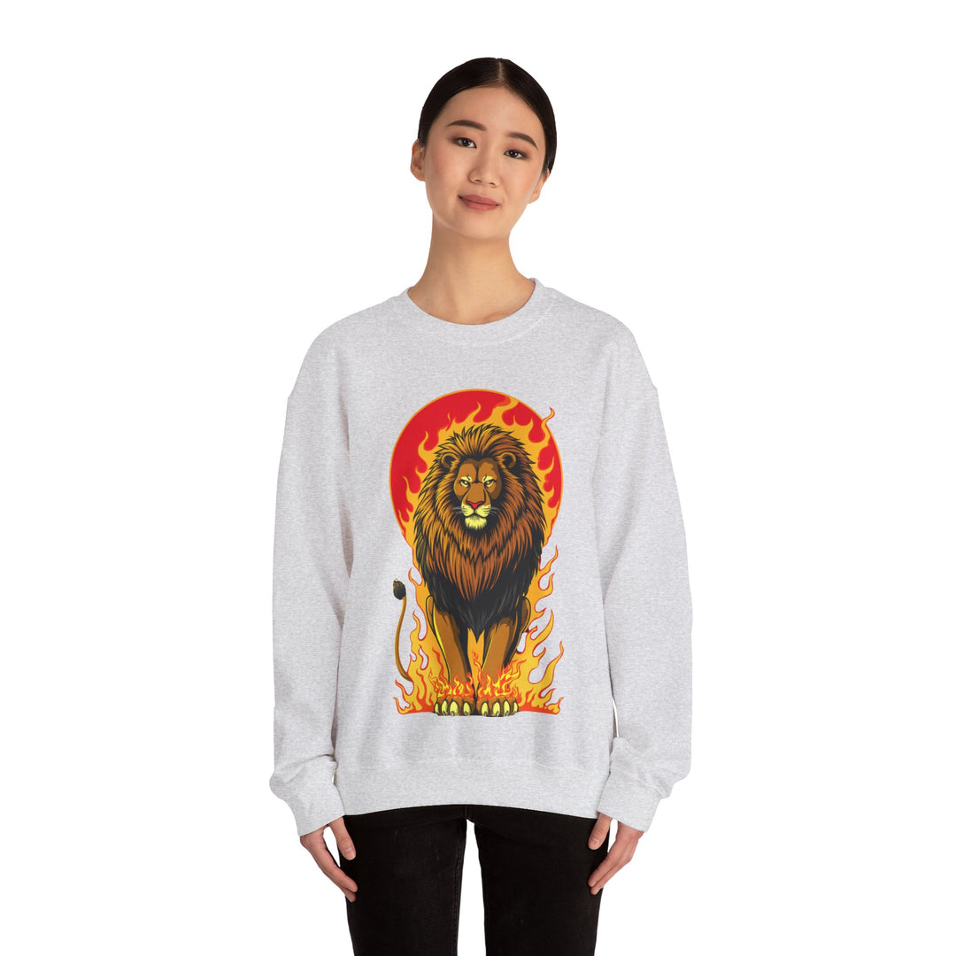 Leo Zodiac – Onverschrokken &amp; Vurig Sweatshirt 