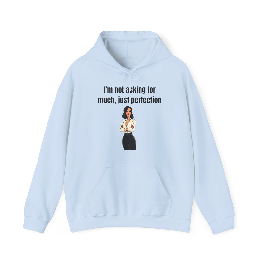 Niet veel vragen – Statement Hoodie