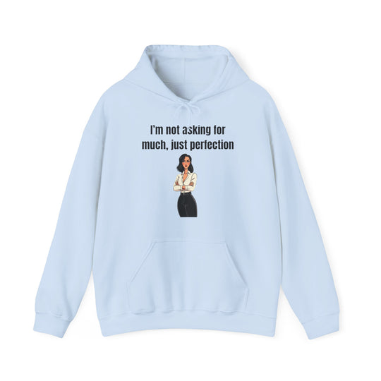 Niet veel vragen – Statement Hoodie