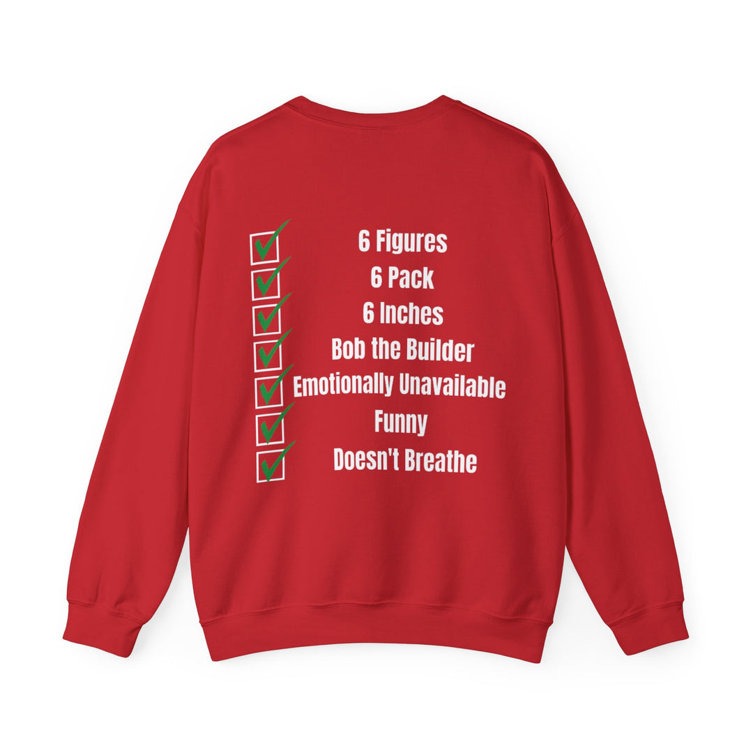 Niet veel vragen – Statement Sweatshirt