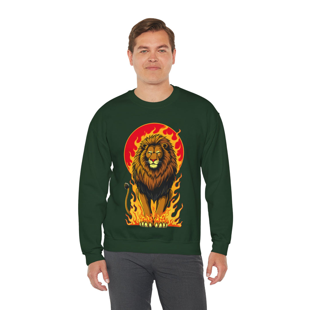 Leo Zodiac – Furchtloses und feuriges Sweatshirt