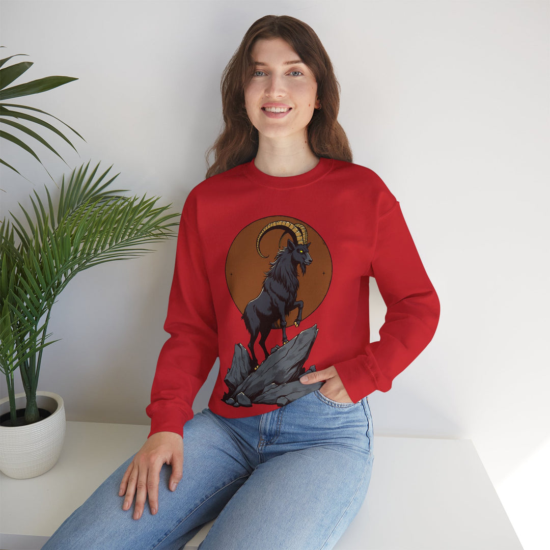 Sweatshirt mit Sternzeichen Steinbock – Ehrgeizig, entschlossen und belastbar