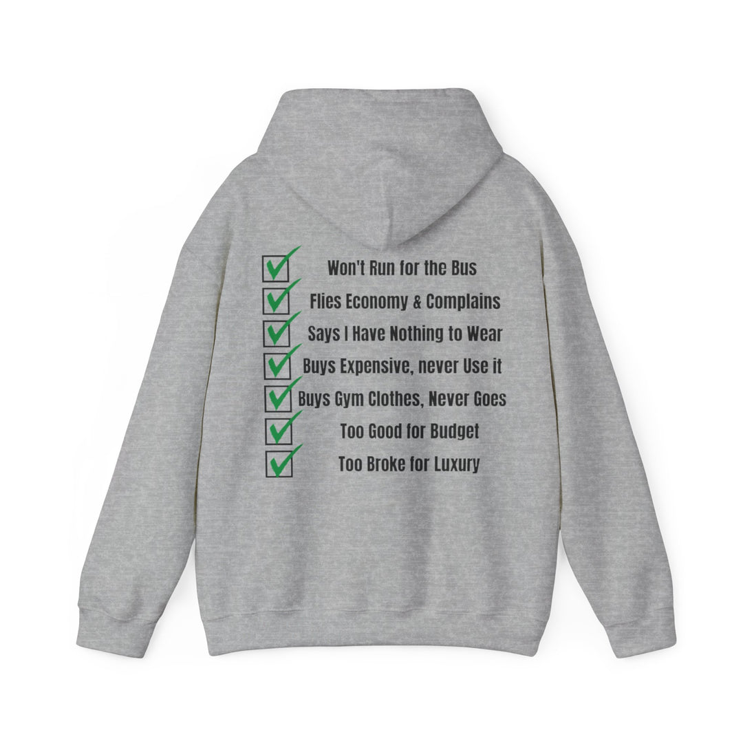 Spending Priorities – Men’s Hoodie