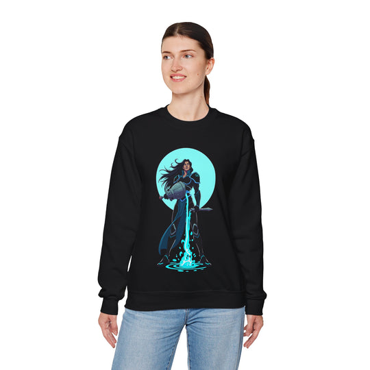 Aquarius Zodiac – Free Thinker & Visionary Spirit Sweatshirt