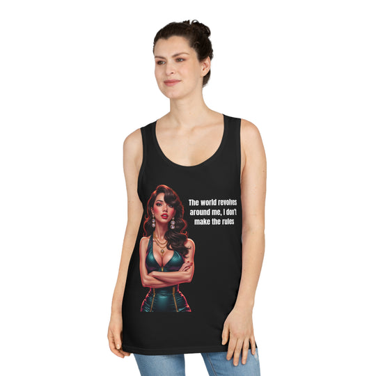 The World Revolves Around Me – Women’s Tank Top