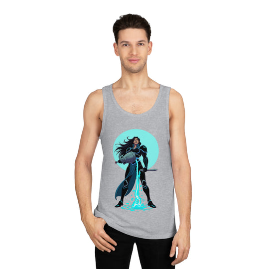 Aquarius Zodiac – Free Spirit & Visionary Vibes Tank Top