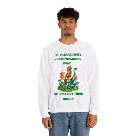 Drunk Snakes Sweatshirt – St. Patrick’s Day with a Twist