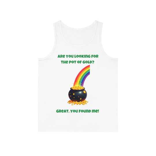 Tanktop zum St. Patrick's Day mit dem Titel "Topf voll Gold" 