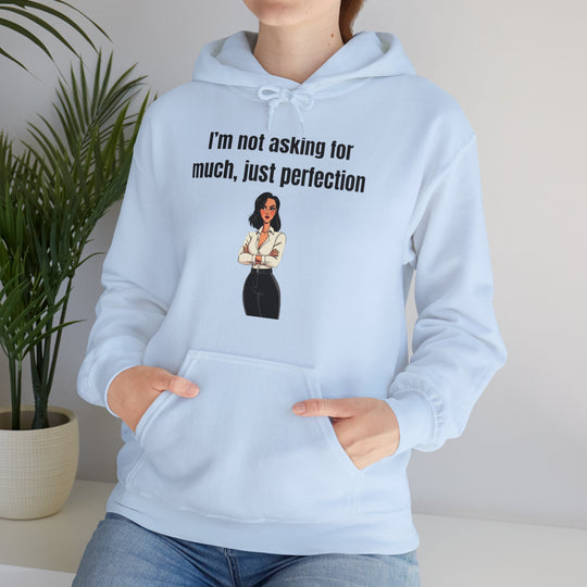 Niet veel vragen – Statement Hoodie