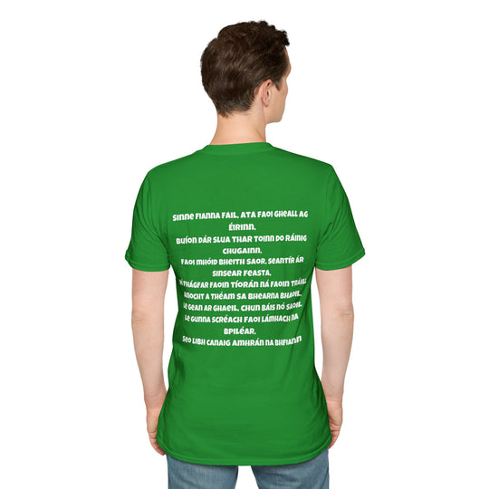 Irish Pride T-Shirt – Mutig, betrunken &amp; patriotisch