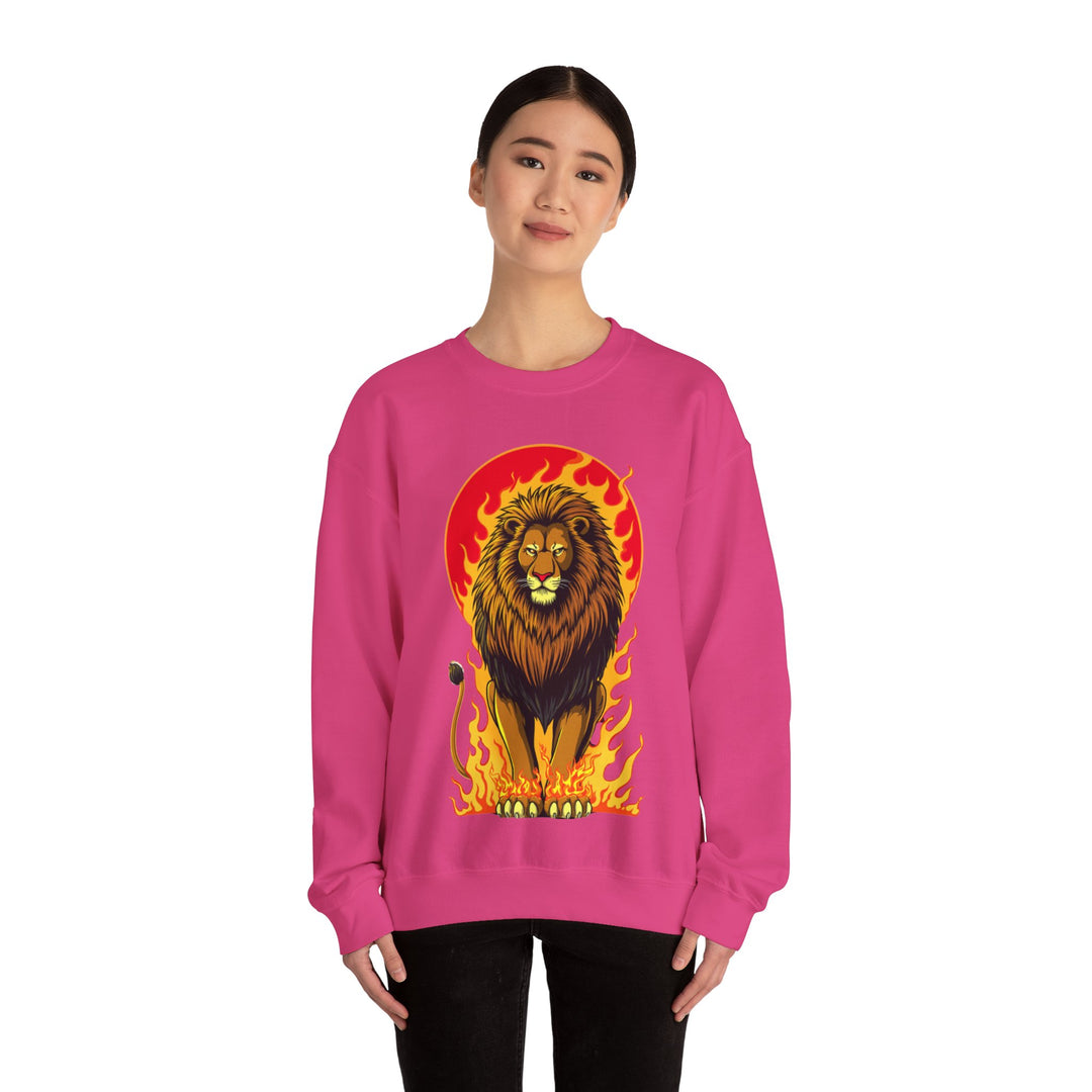 Leo Zodiac – Furchtloses und feuriges Sweatshirt