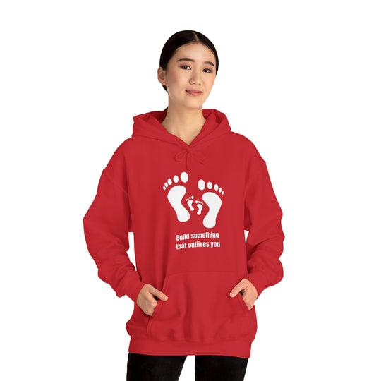 Bouw iets dat jou overleeft Hoodie – Laat een erfenis achter