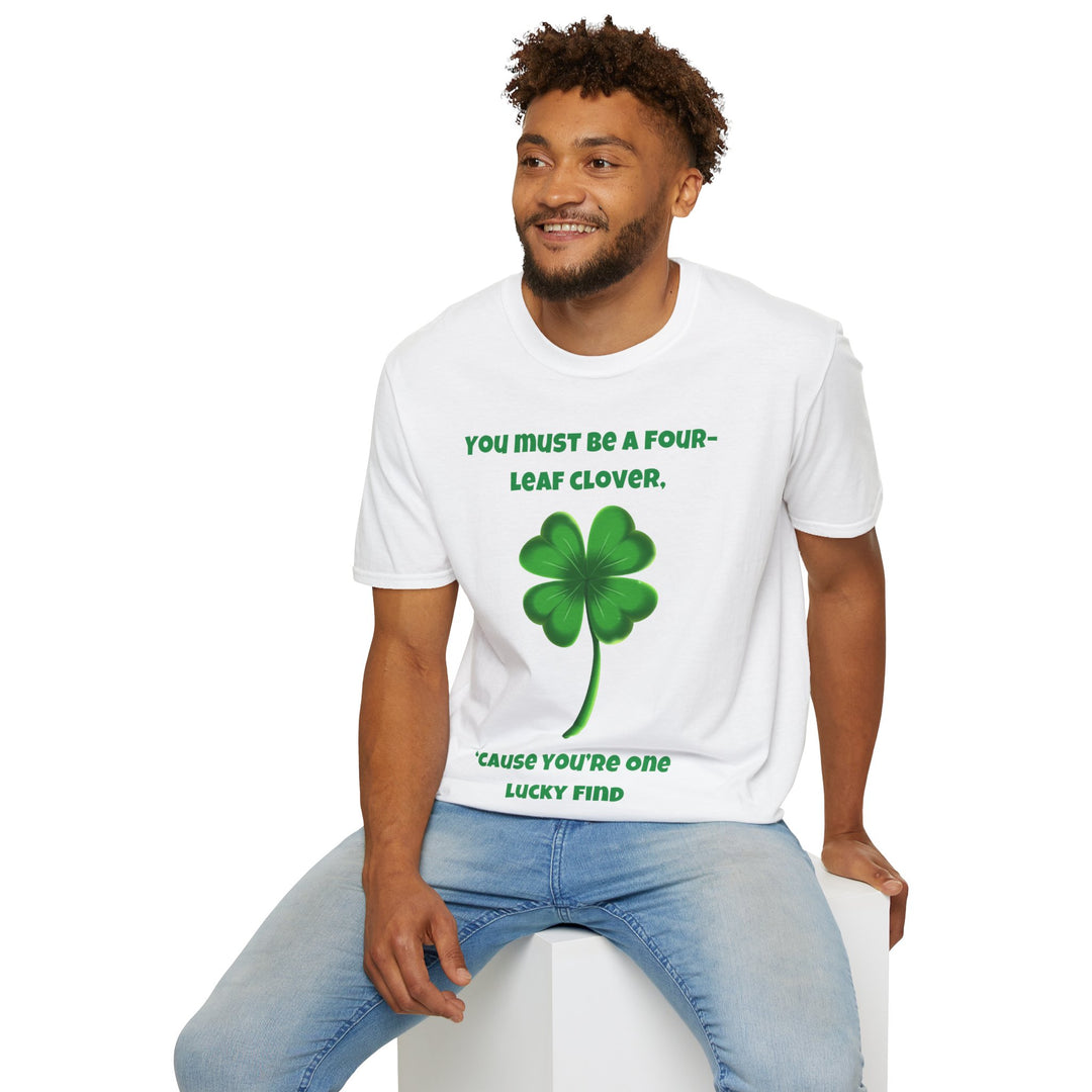 Jij Moet Een Klavertje Vier Zijn – Lucky Find T-shirt