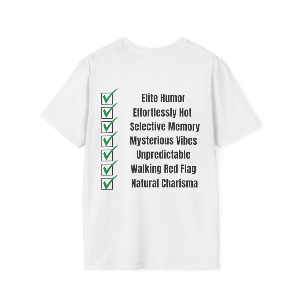 Waarom houden ze van mij? T-shirt – Effortless Charisma