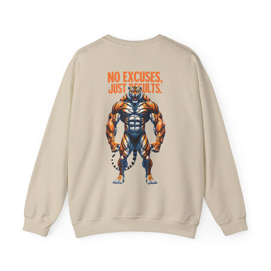 Geen excuses, alleen resultaten – Sweatshirt