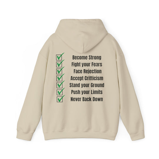 "A Man Who Stands for Nothing Will Fall for Anything" – Men's Hoodie