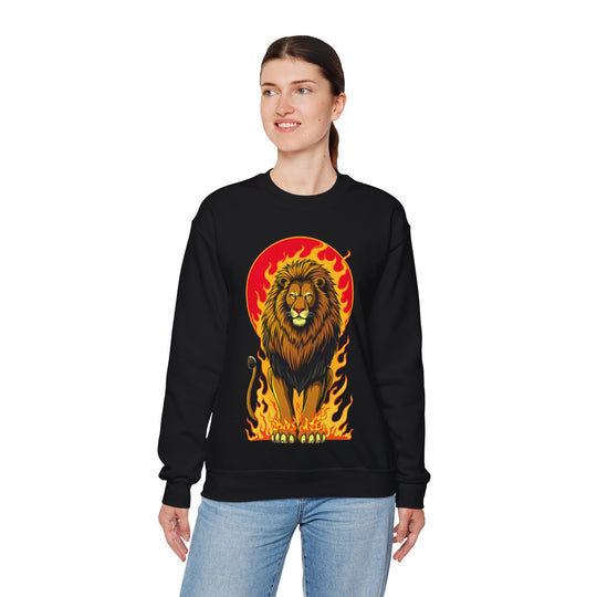 Leo Zodiac – Furchtloses und feuriges Sweatshirt