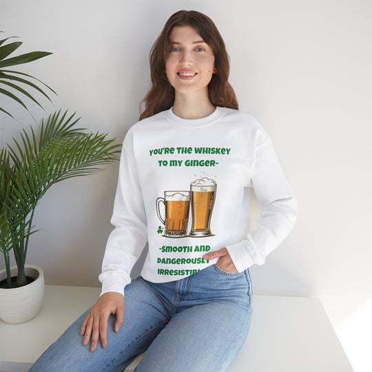 Whiskey & Ginger Sweatshirt – Smooth, Bold & Irresistible