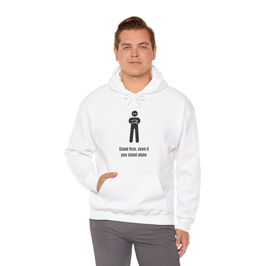 Stand Firm Hoodie – Kracht in eenzaamheid