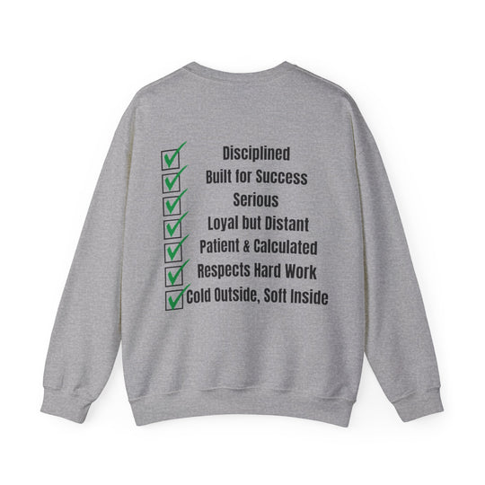 Capricorn Zodiac Sweatshirt – Ambitious, Determined & Resilient