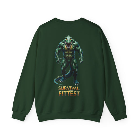 Survival of the Fittest – Krokodil-Sweatshirt