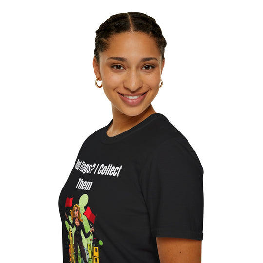 Red Flags? I Collect Them – Women’s Statement T-Shirt