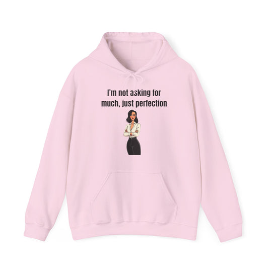 Niet veel vragen – Statement Hoodie