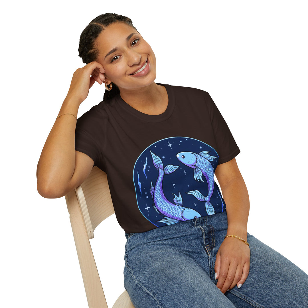 Vissen Zodiac – Dromerig, Meelevend &amp; Artistiek T-shirt